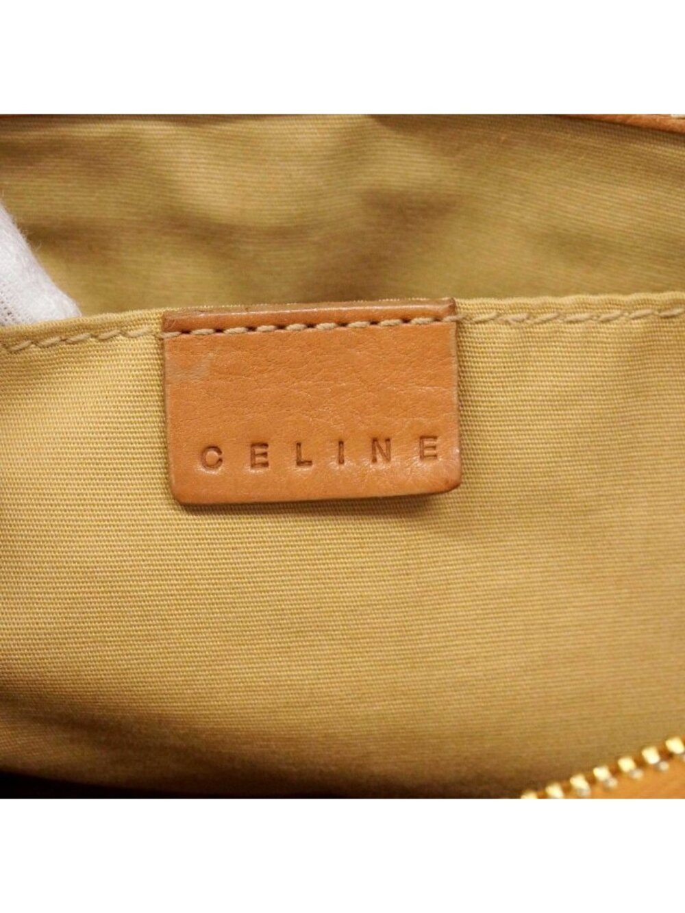 Celine Handbag Boogie Bag Leather Brown Gold - Picture 5 of 10